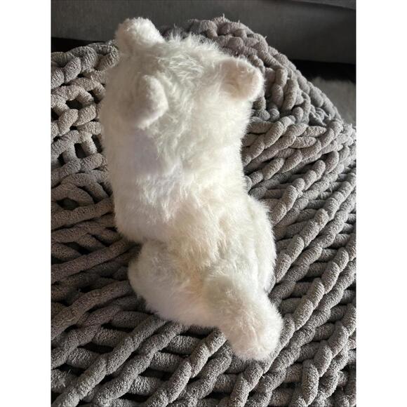 DAKIN Pillow Pets White Husky Dog Rare Vintage 1977 With Tags Plush Collectible - Picture 4 of 7